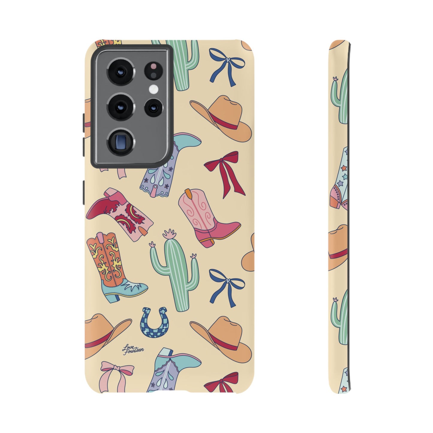 Boots & Bows Samsung Galaxy Phone Case (Free U.S. Shipping)
