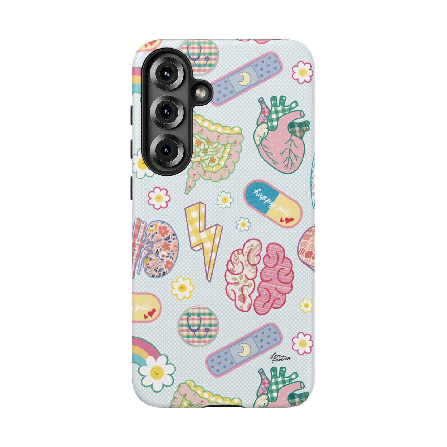 Patchwork Anatomy Samsung Galaxy Phone Case (Free U.S. Shipping)