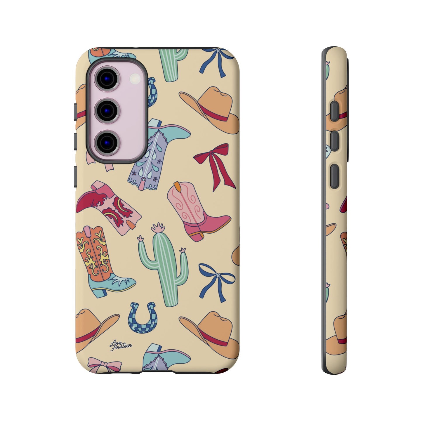 Boots & Bows Samsung Galaxy Phone Case (Free U.S. Shipping)