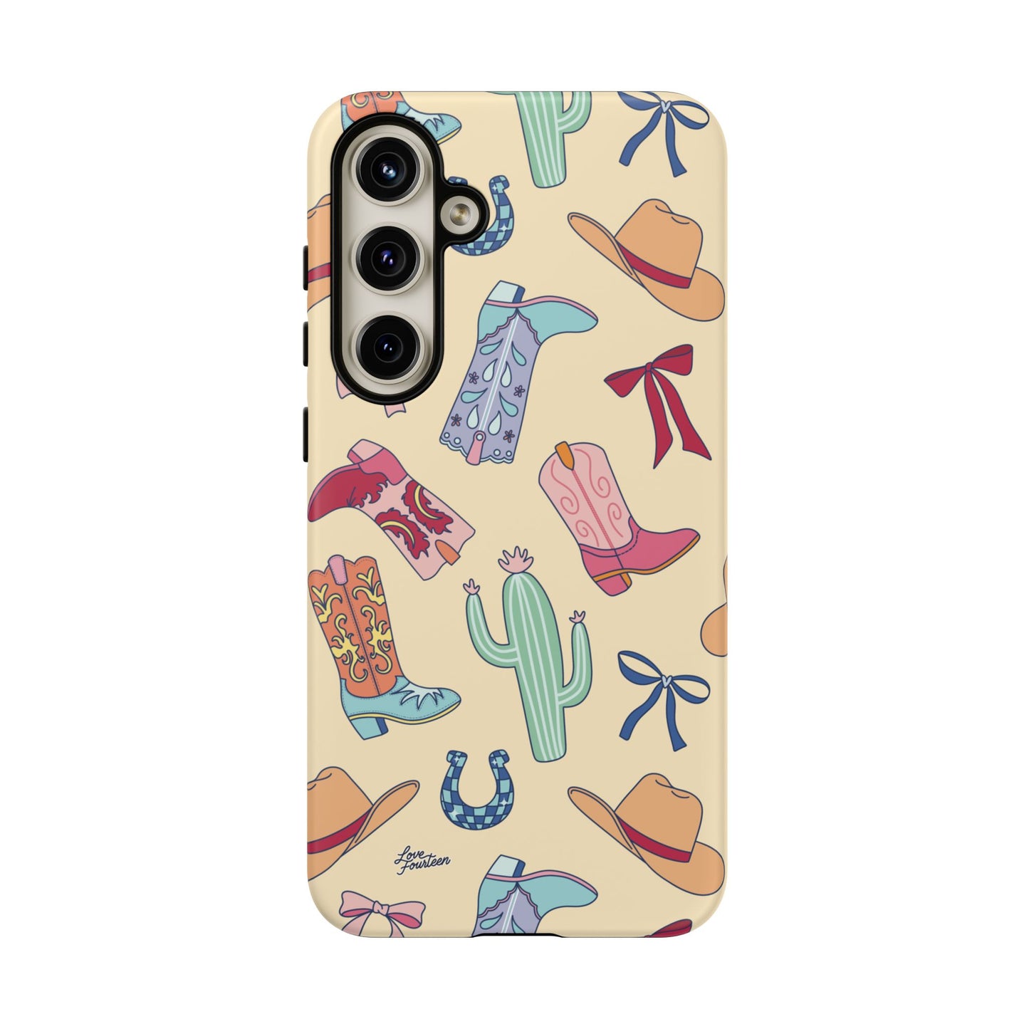 Boots & Bows Samsung Galaxy Phone Case (Free U.S. Shipping)