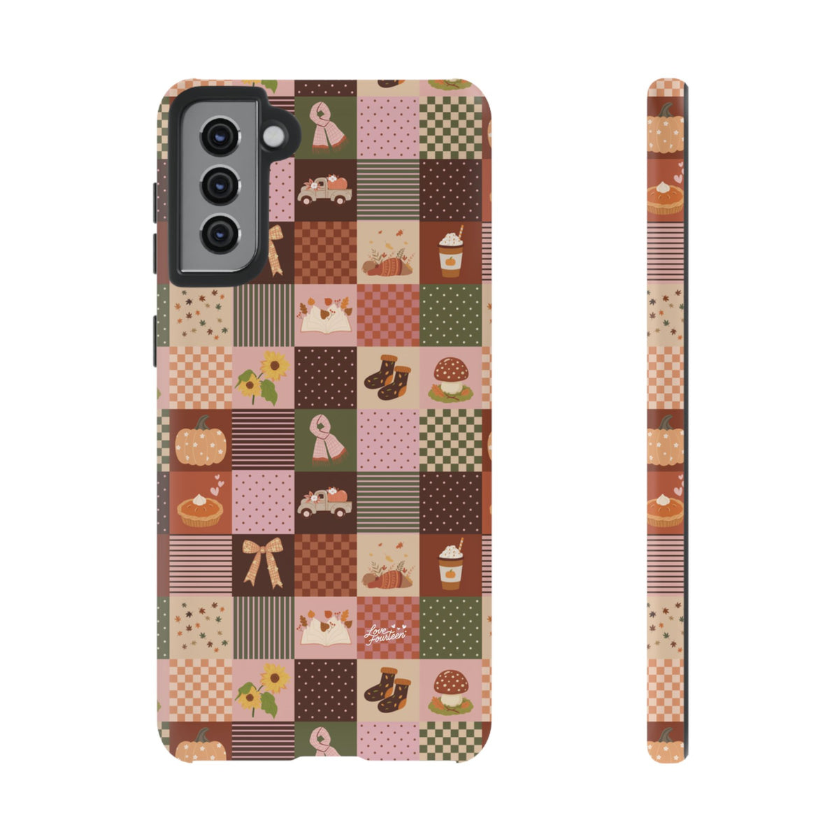 Autumn Patchwork Samsung Galaxy Phone Case - (Free U.S. Shipping)