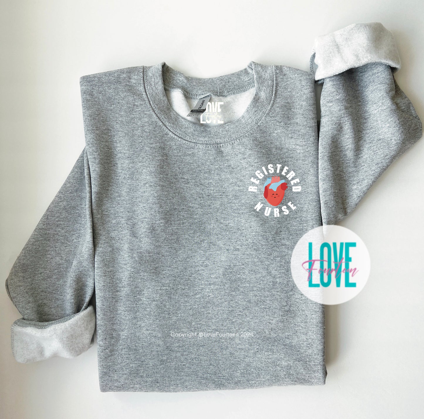 Cardiology Nurse Crewneck