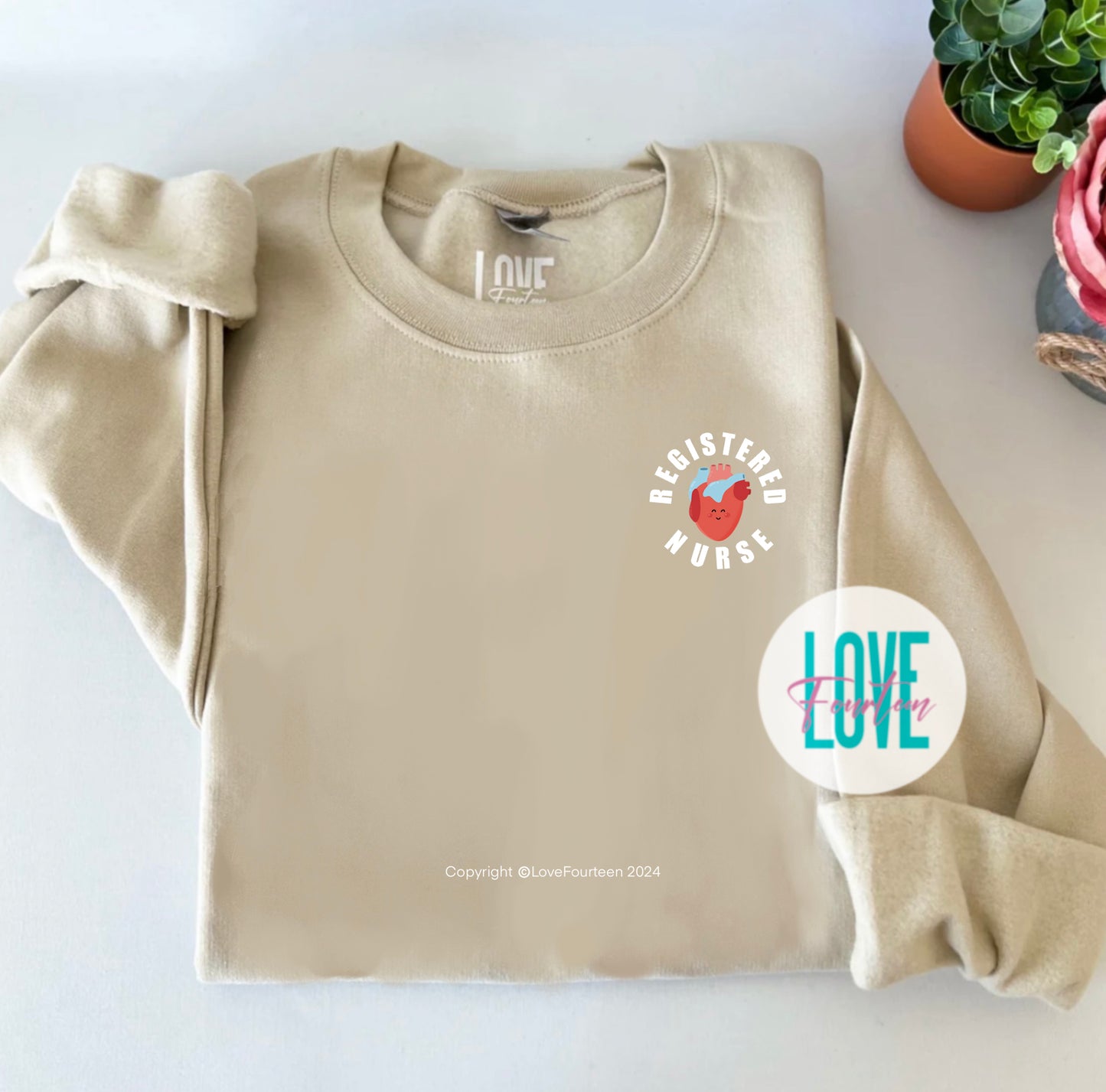 Cardiology Nurse Crewneck