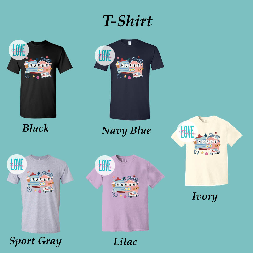 Crafty Nurse (T-Shirt & Crewneck)