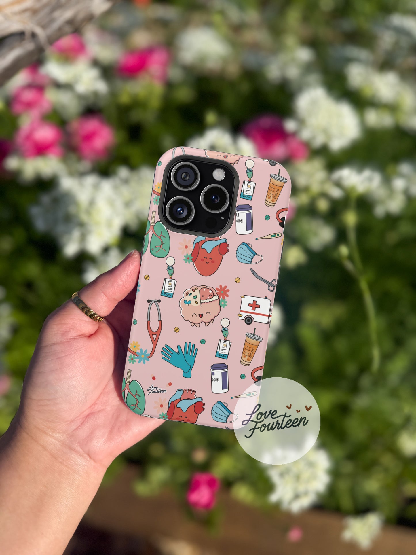 Healthcare Essentials iPhone Case - Magnetic Tough Case (Free U.S. Shipping)