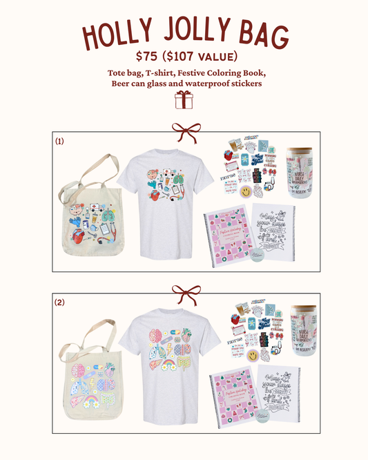 Holly Jolly Bag Holiday Gift Set