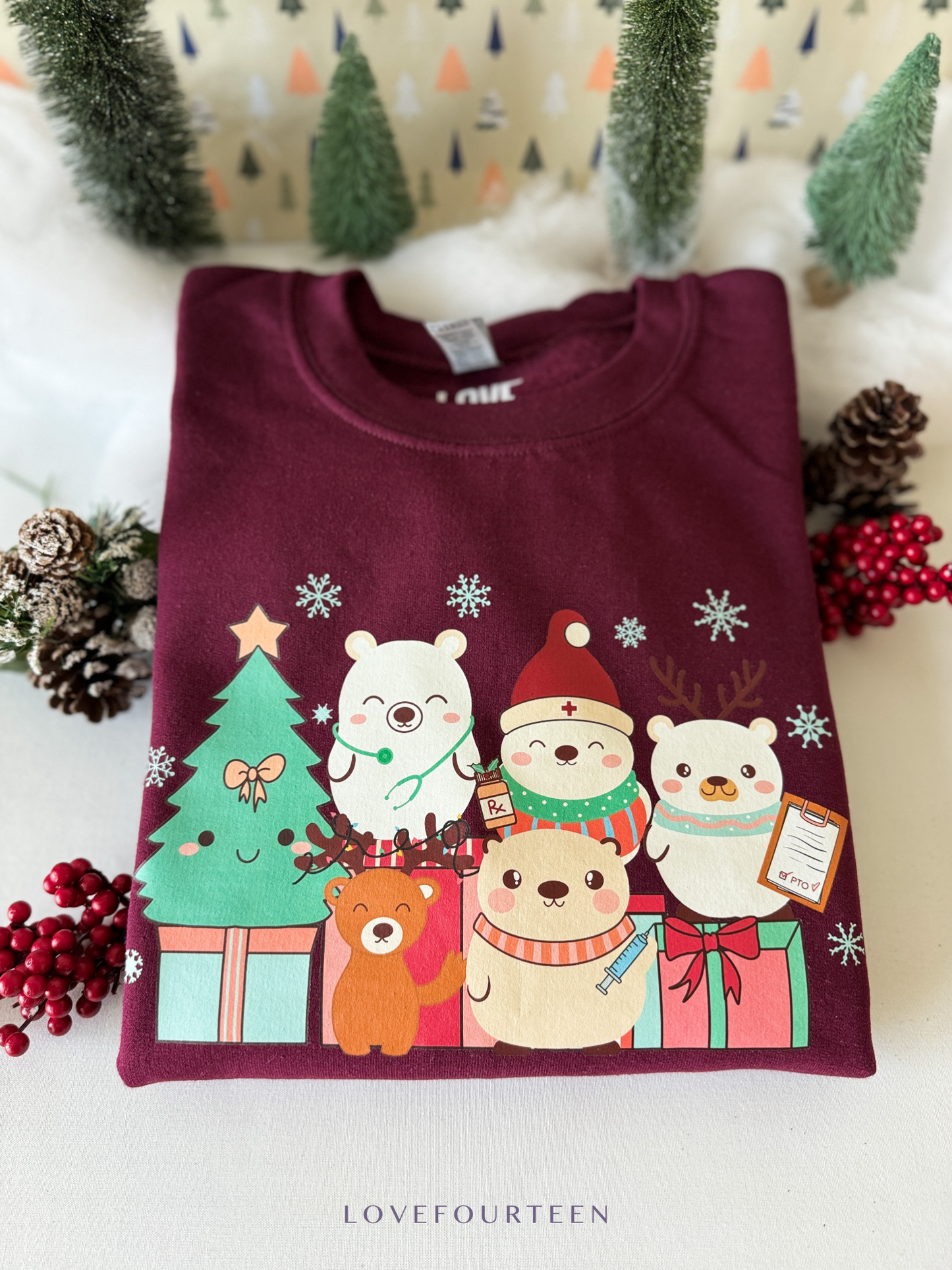 Holiday Festive Crew Sweatshirt