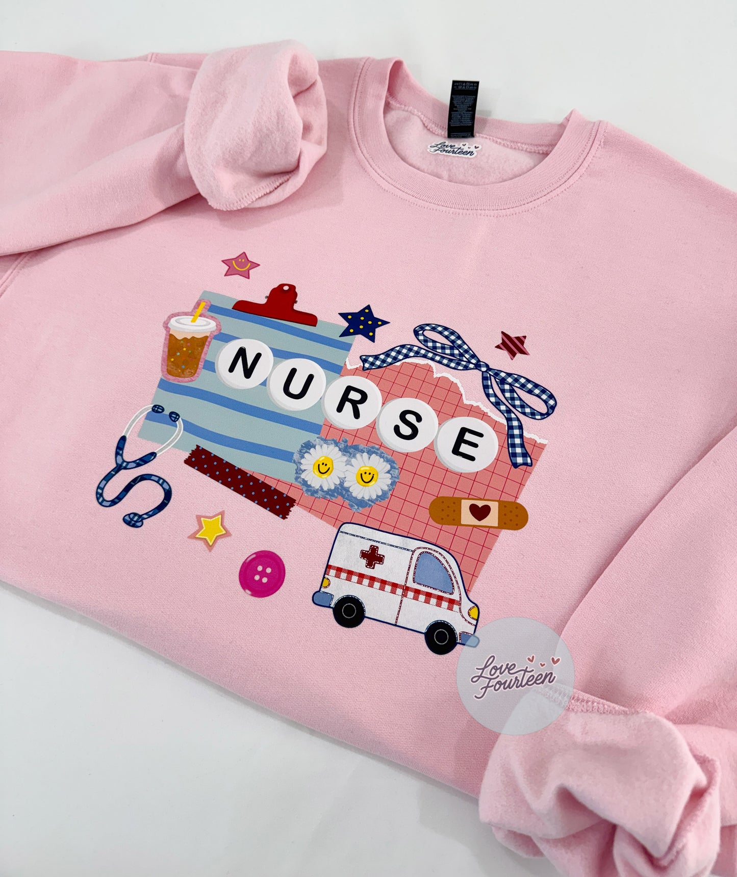 Crafty Nurse (T-Shirt & Crewneck)