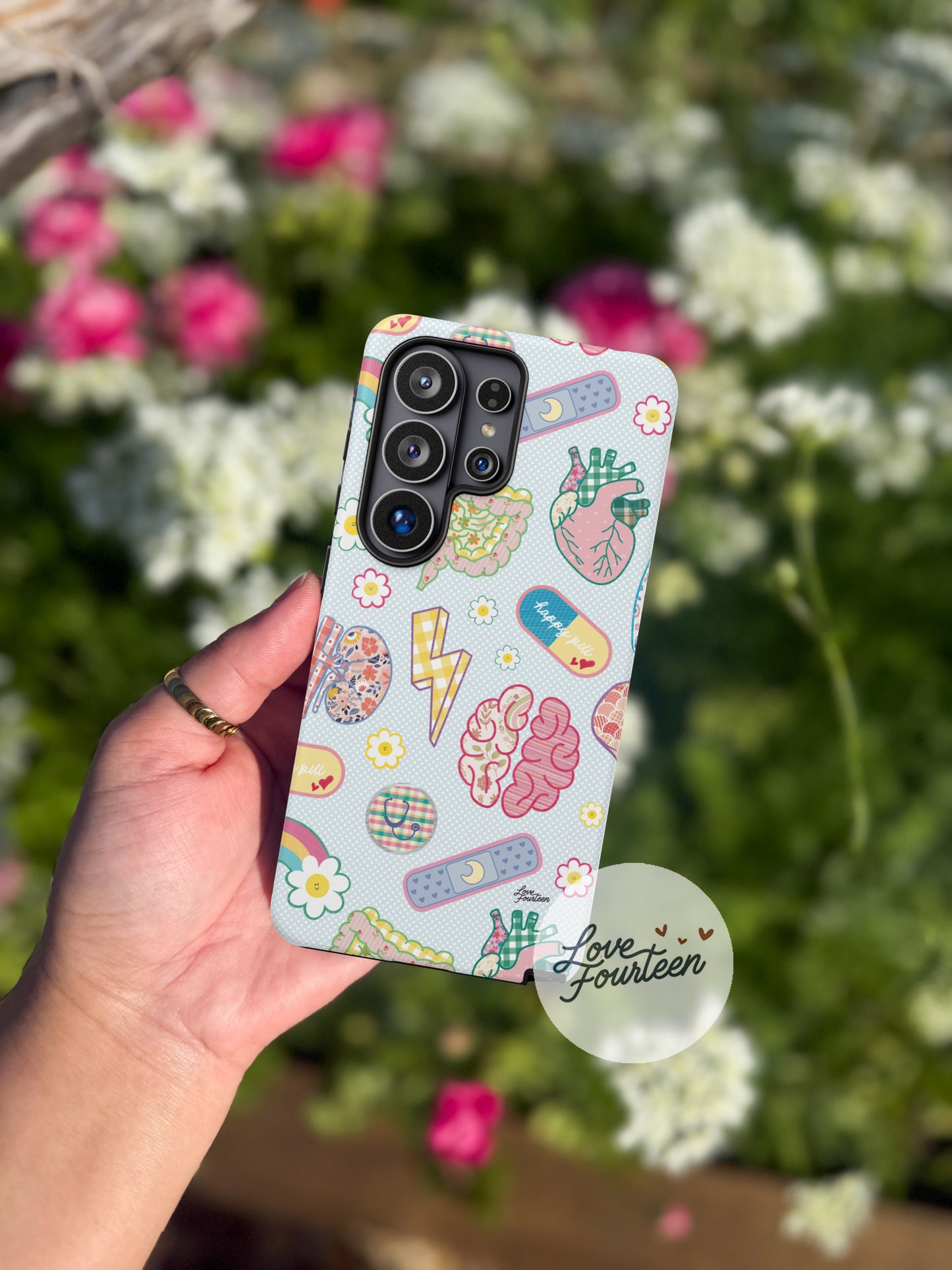 Patchwork Anatomy Samsung Galaxy Phone Case (Free U.S. Shipping)