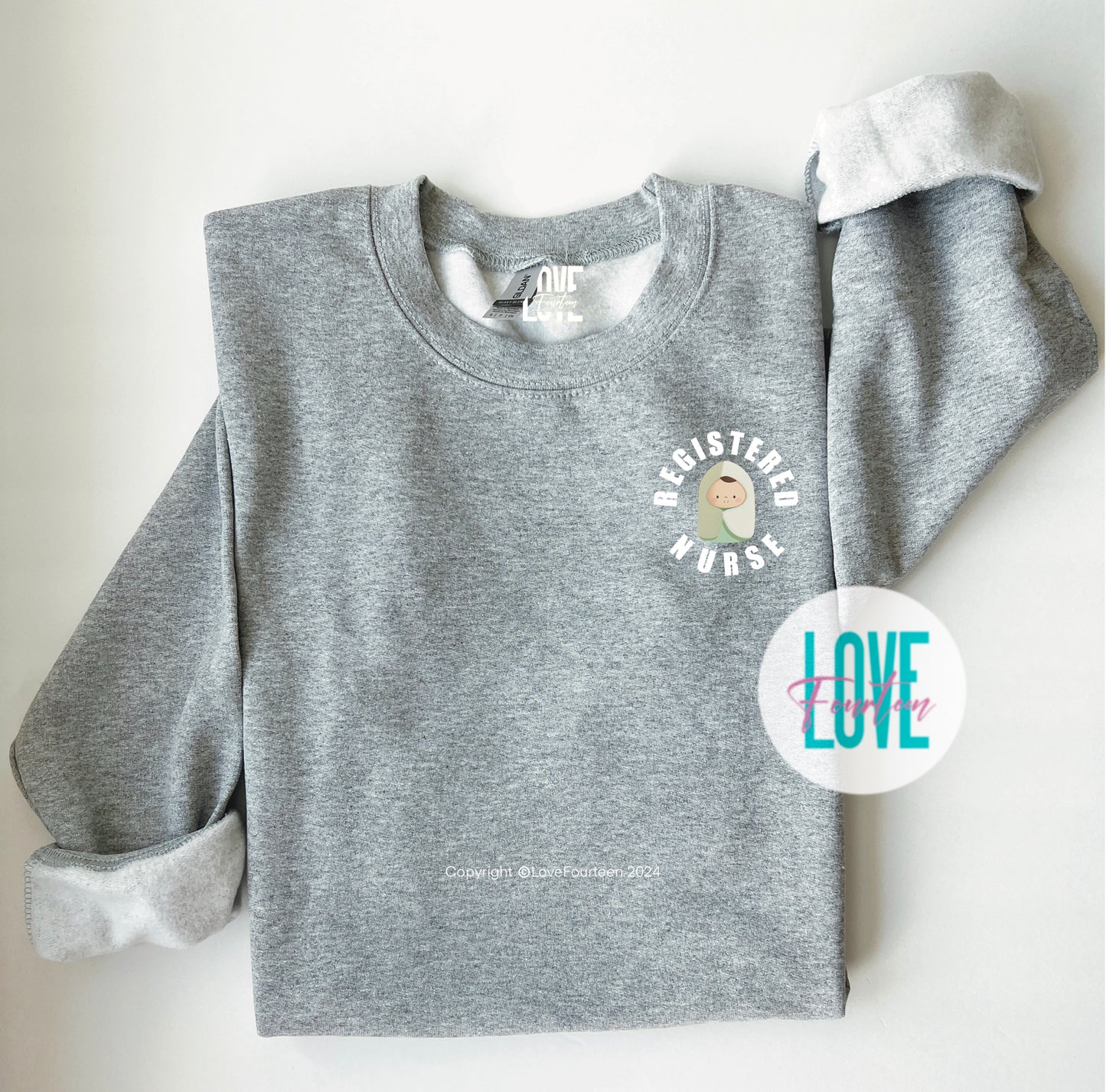 Pediatric, Labor & Delivery, NICU Nurse Crewneck