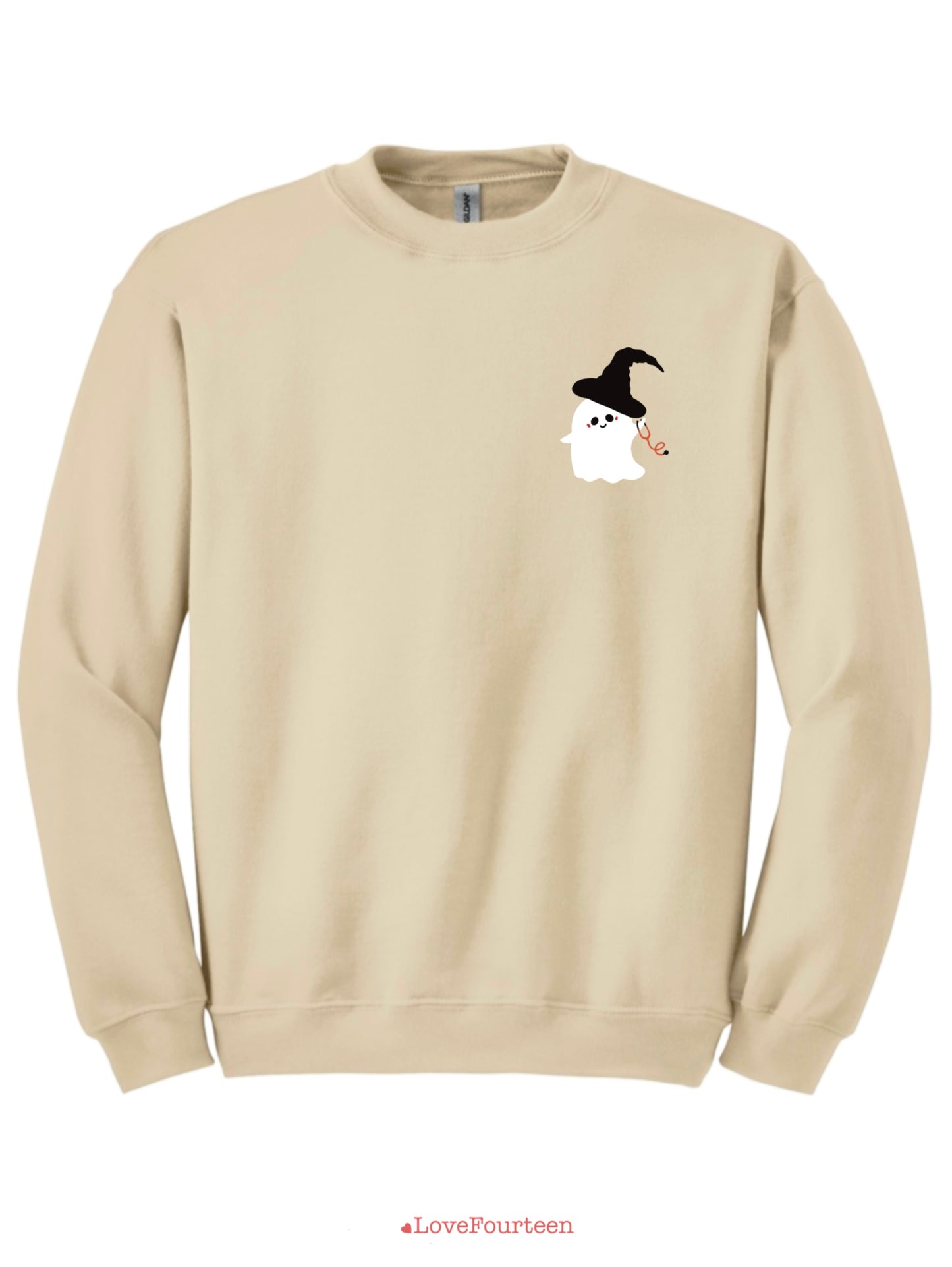 Witchy Ghost Crewneck