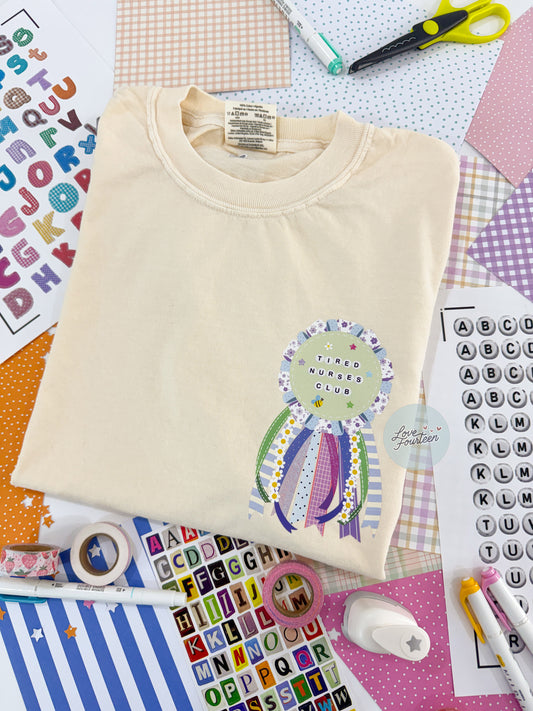 Ribbon Badge T-Shirt (Multiple Designs Available)