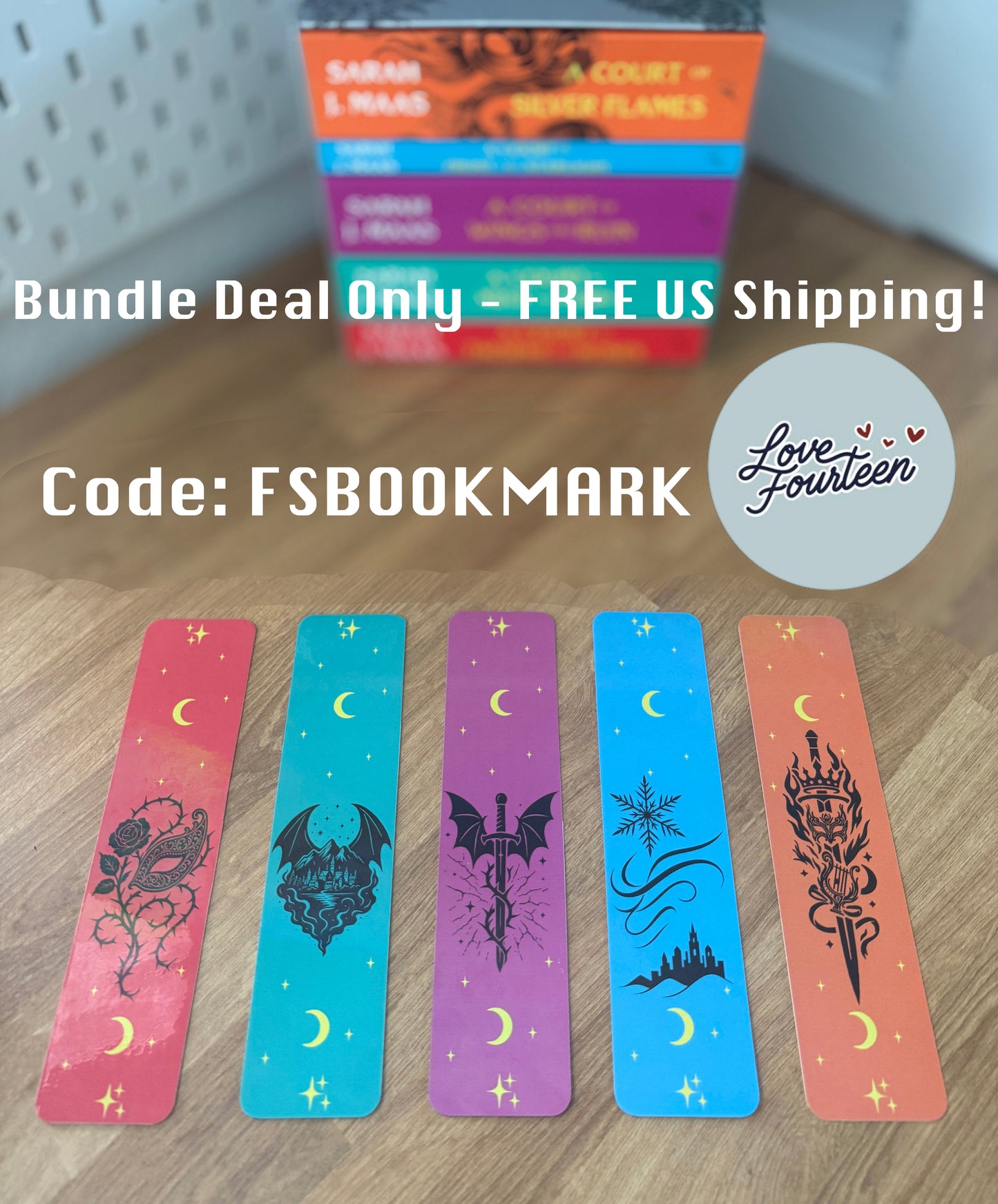 Fantasy Night Court Bookmark Set