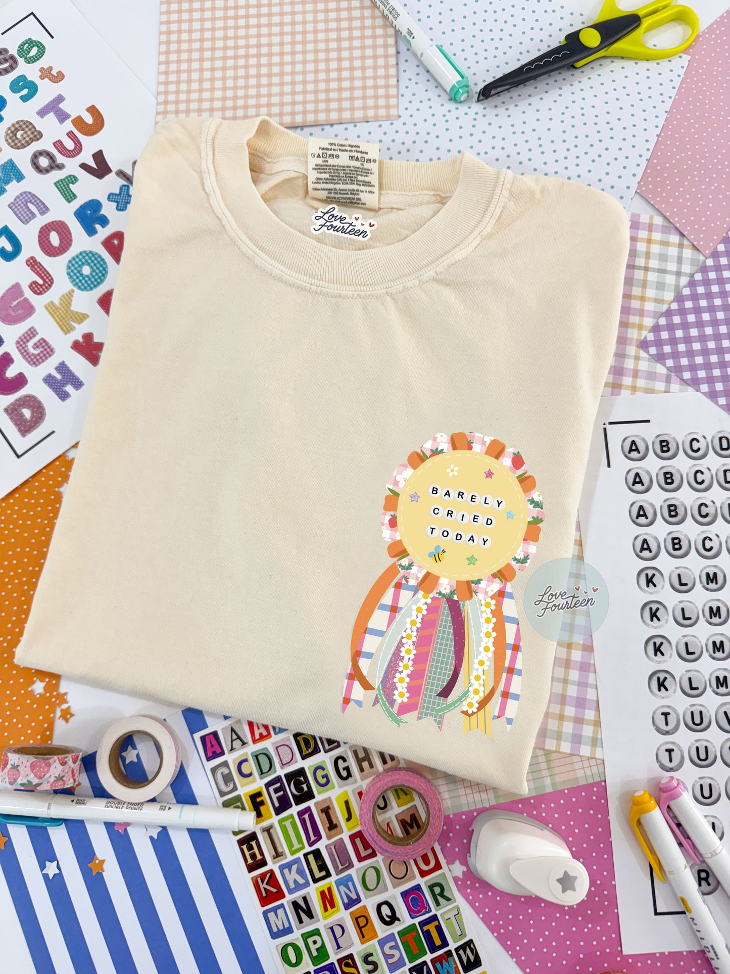 Ribbon Badge T-Shirt (Multiple Designs Available)