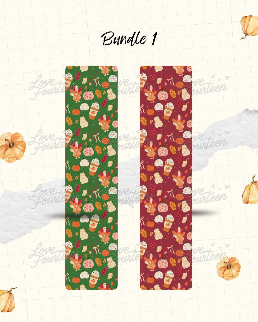 Healthcare Fall & Halloween Bookmark Set