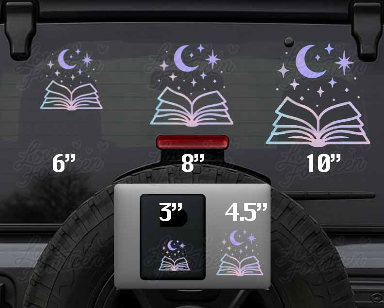 Celestial Book Vinyl Decal