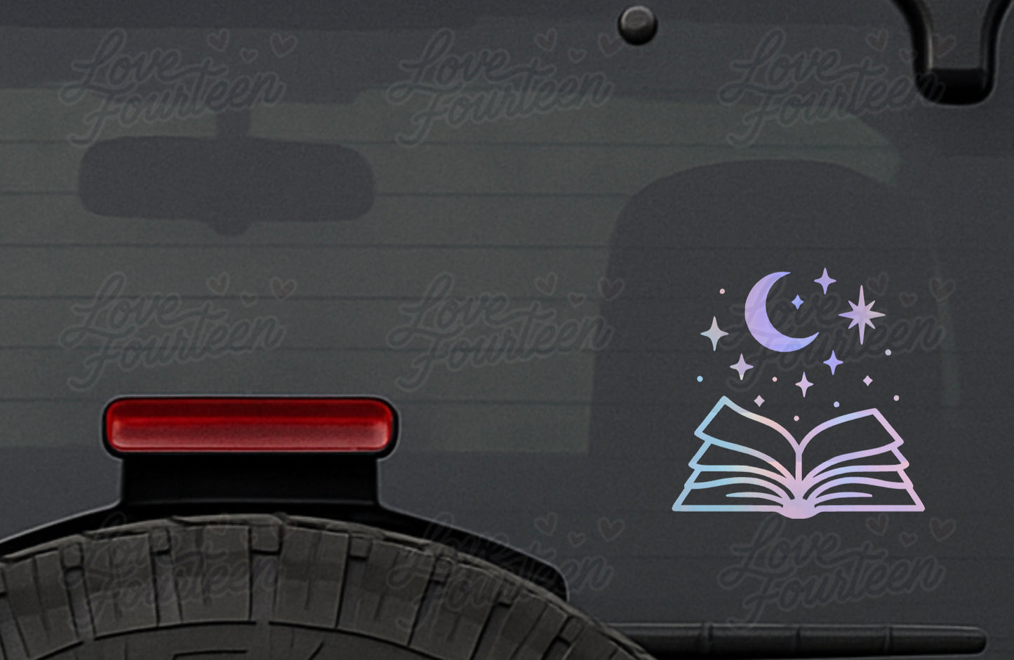 Celestial Book Vinyl Decal