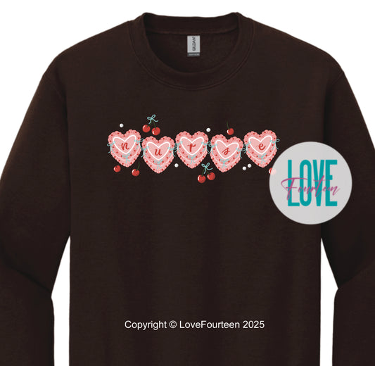 Valentine's Nurse Heart (T-Shirt & Crewneck Pre-Order)