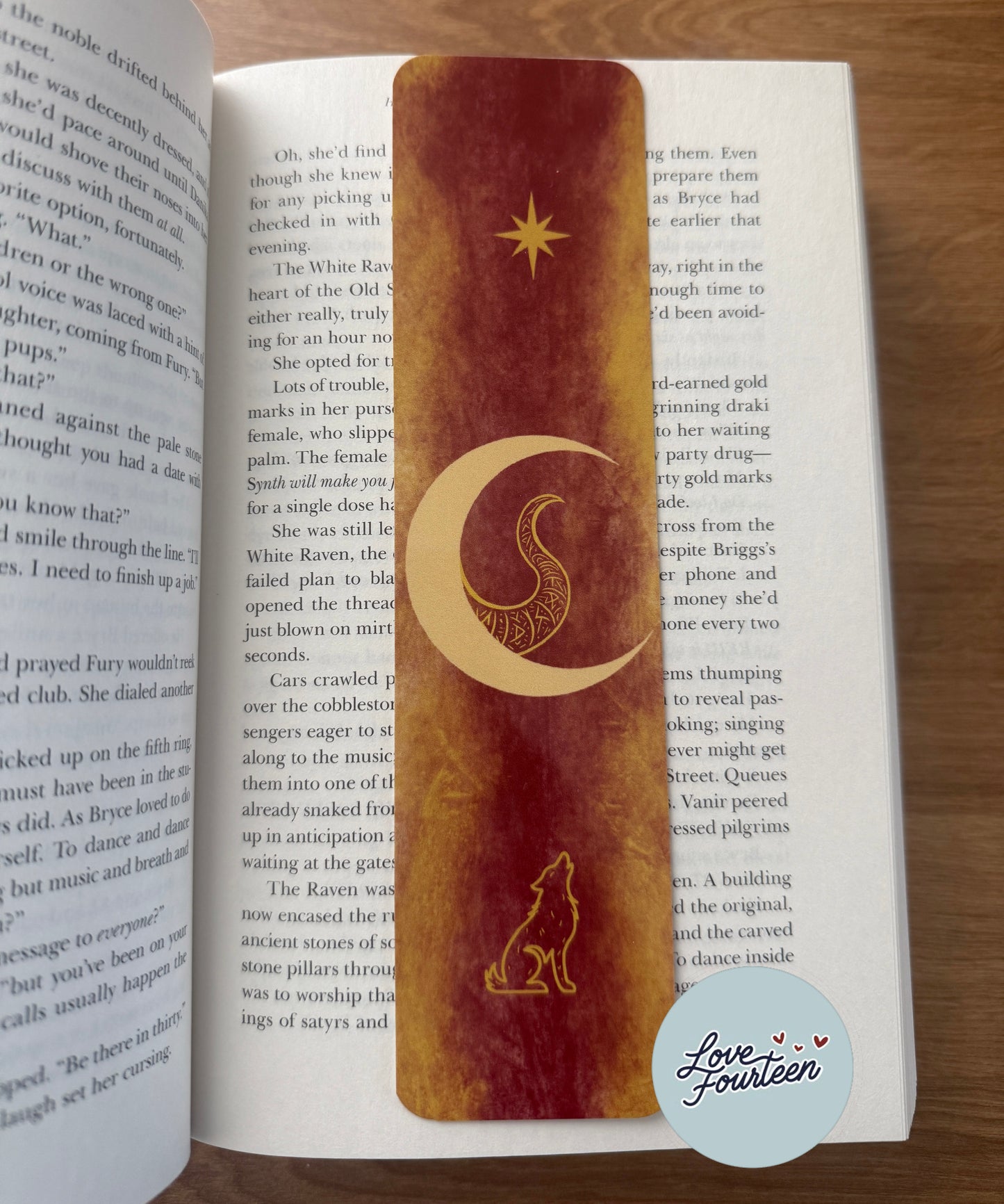 Fantasy Moon & Magic Bookmark Set