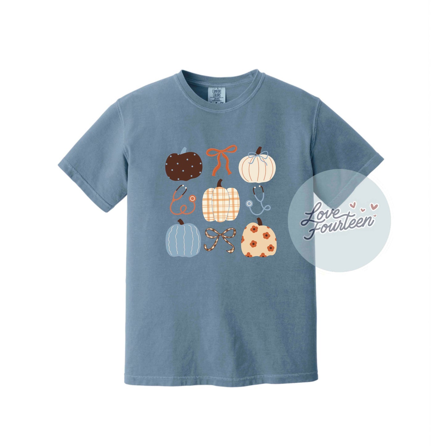 Pumpkin and Bows (T-Shirt & Crewneck)