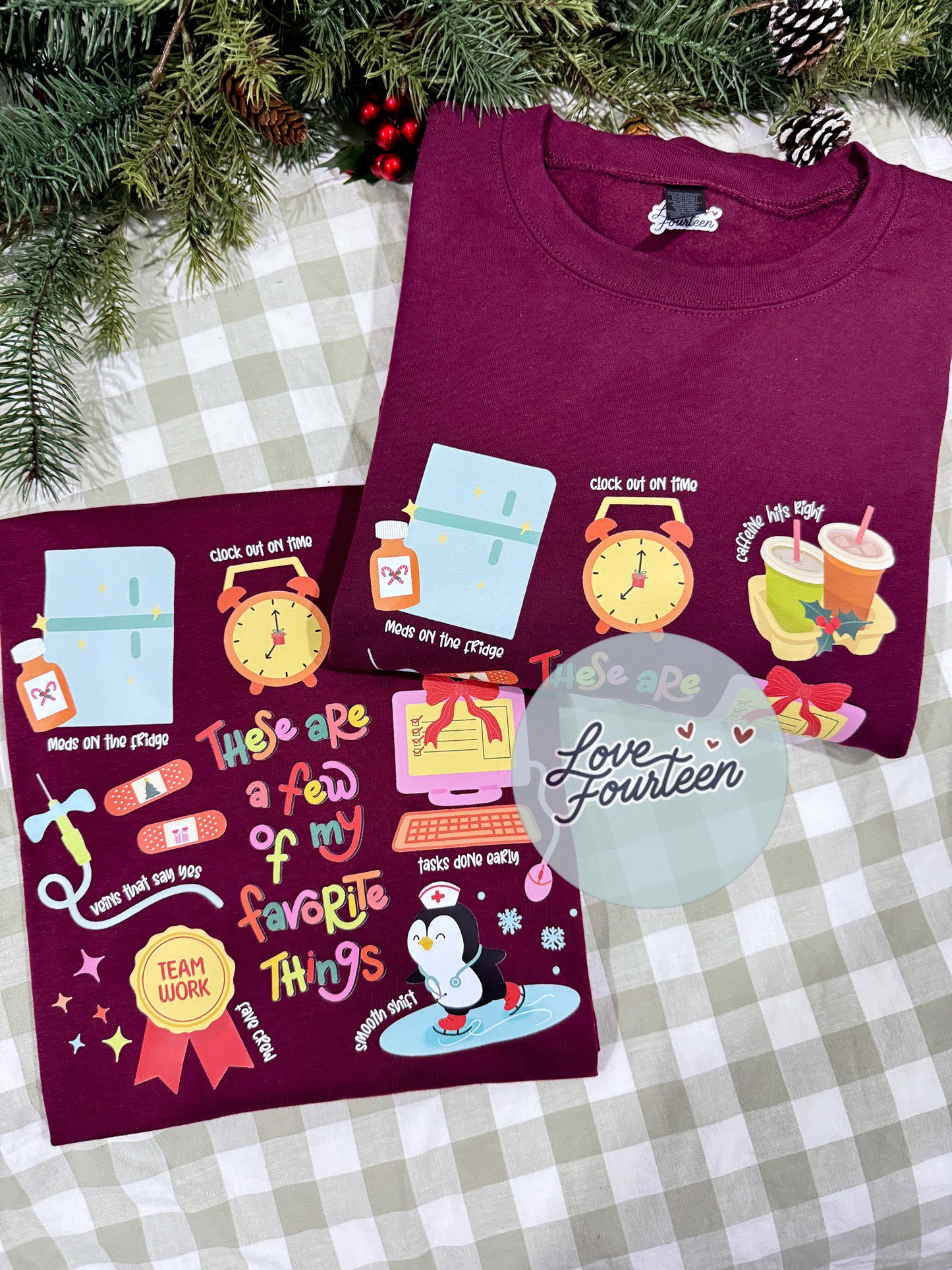 Favorite Things (T-Shirt & Crewneck)