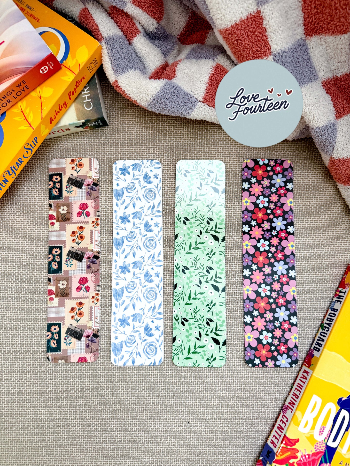 Floral Bookmark Set