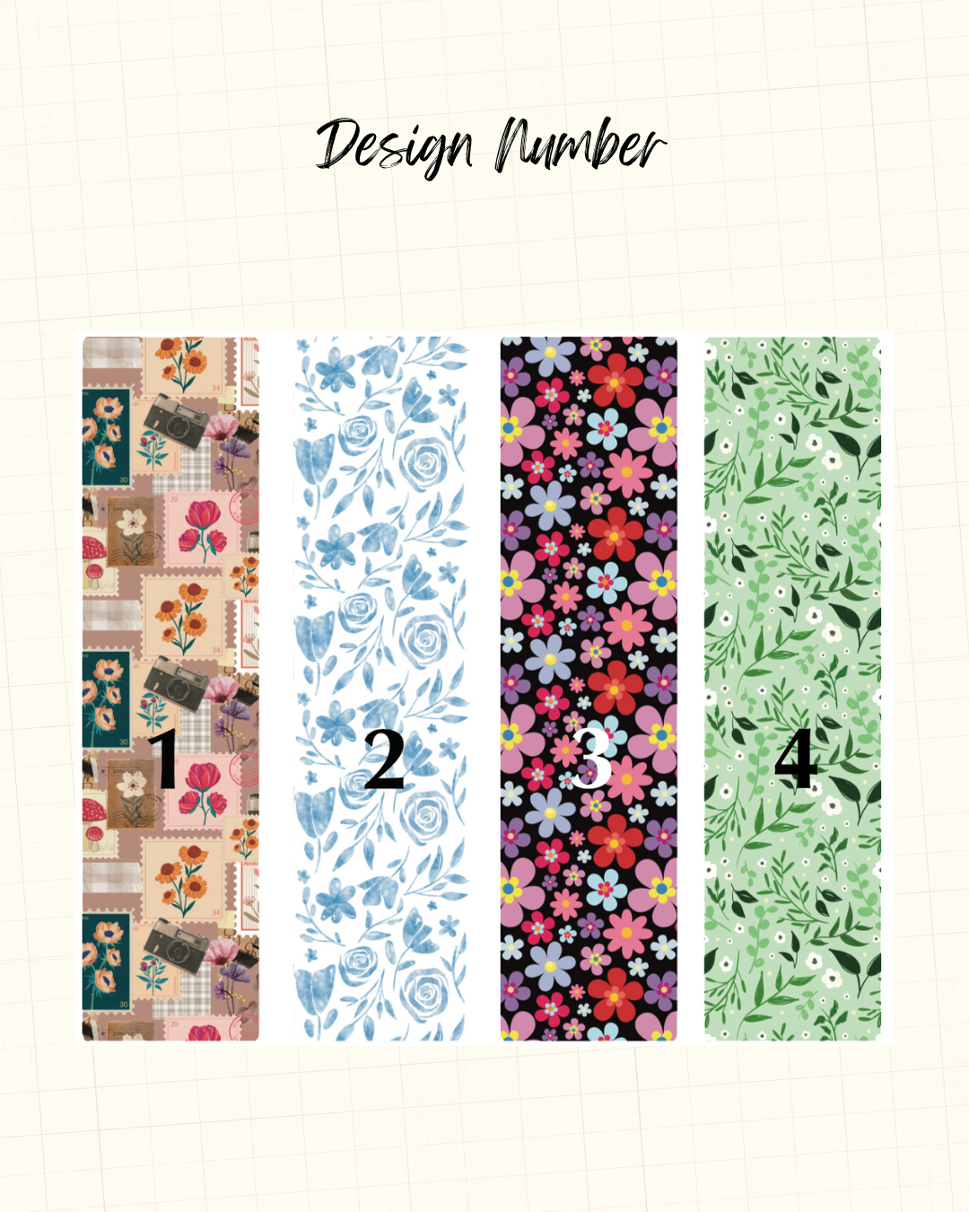 Floral Bookmark Set