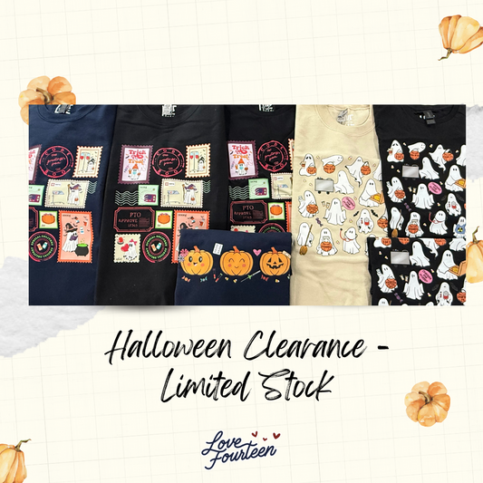 Halloween Clearance  – Assorted Styles & Colors