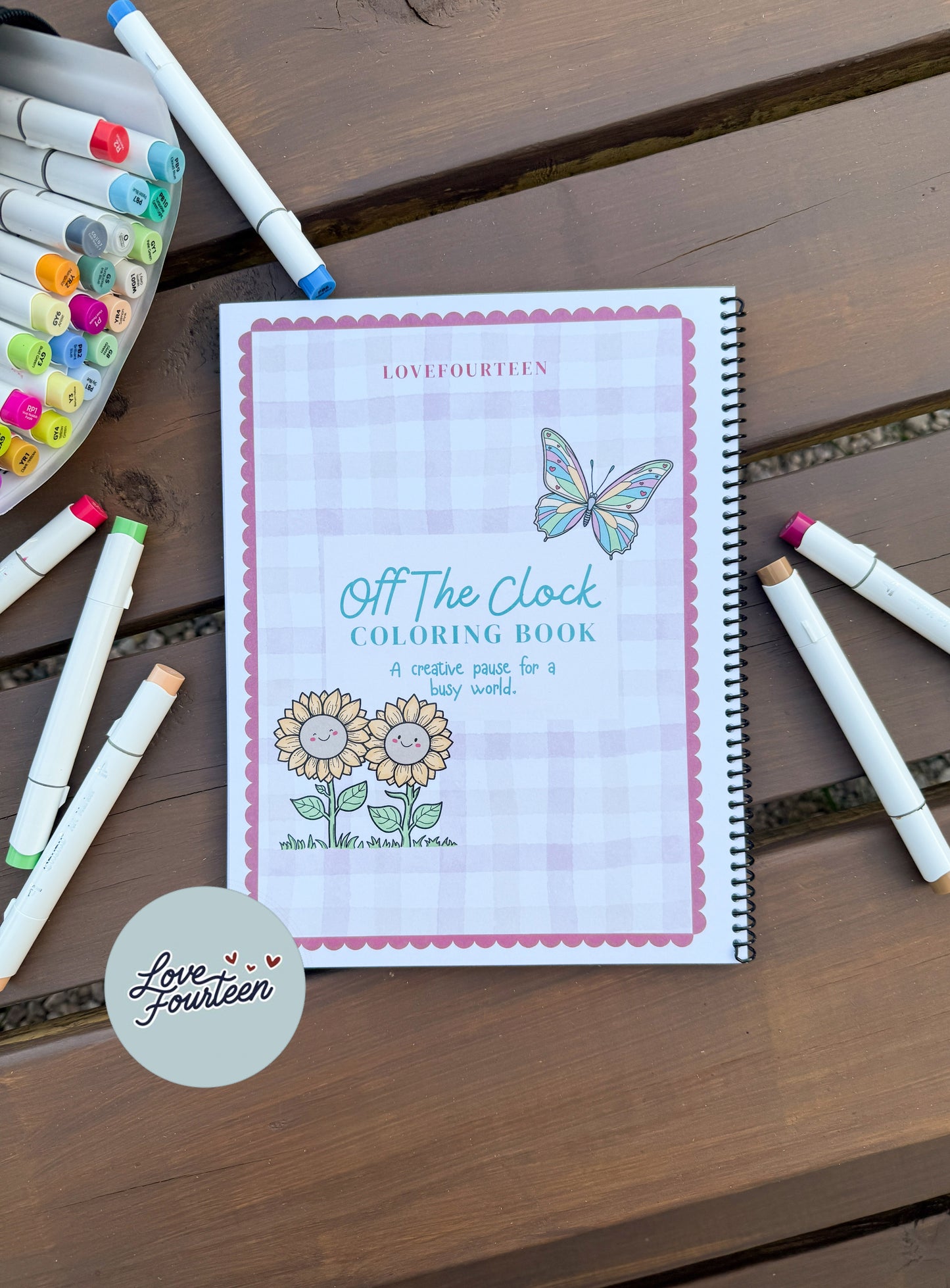 Off The Clock - Coloring Book