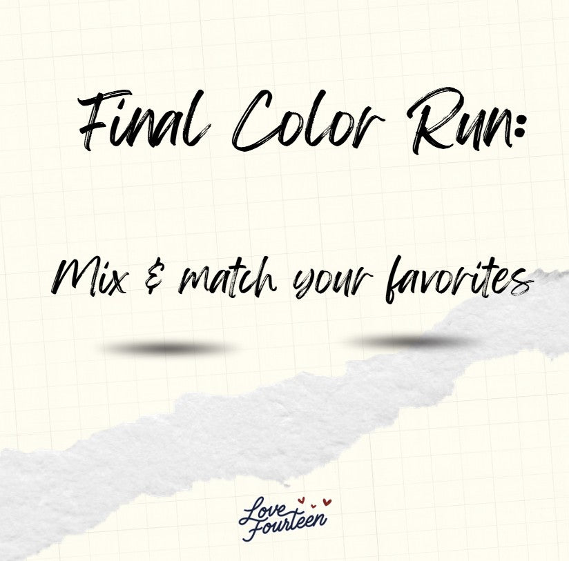Final Color Run: Mix and match your favorites!