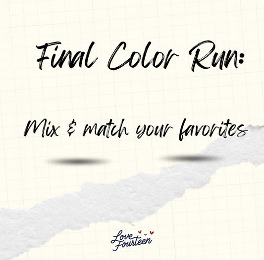 Final Color Run: Mix and match your favorites!