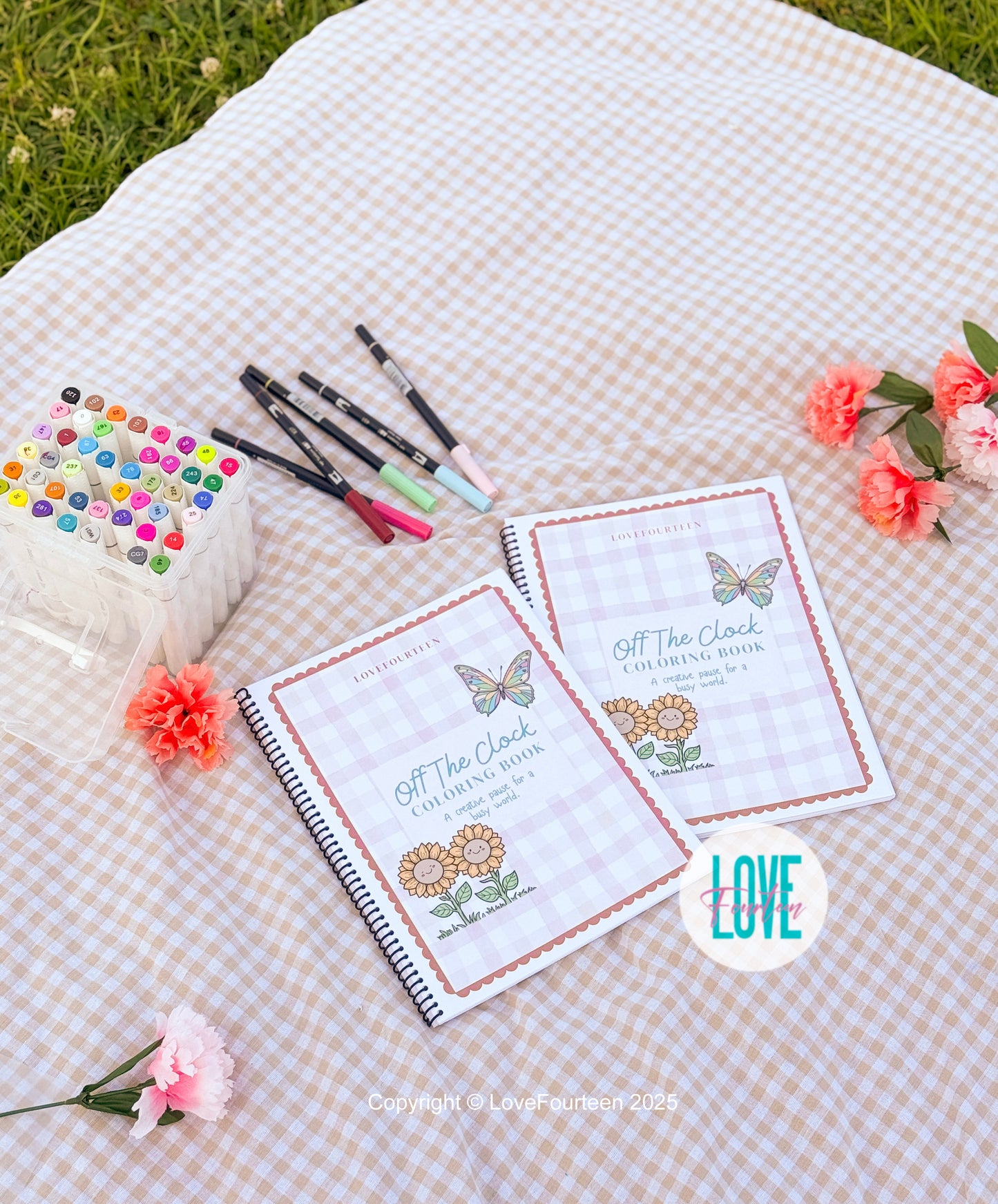 Off The Clock - Coloring Book