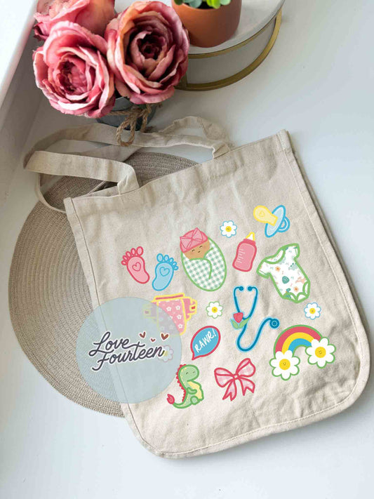 Snuggle Crew Tote Bag