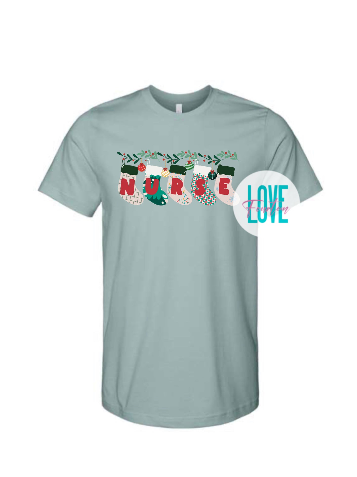 Nurse Holiday Stockings Tee (Pre-Order)