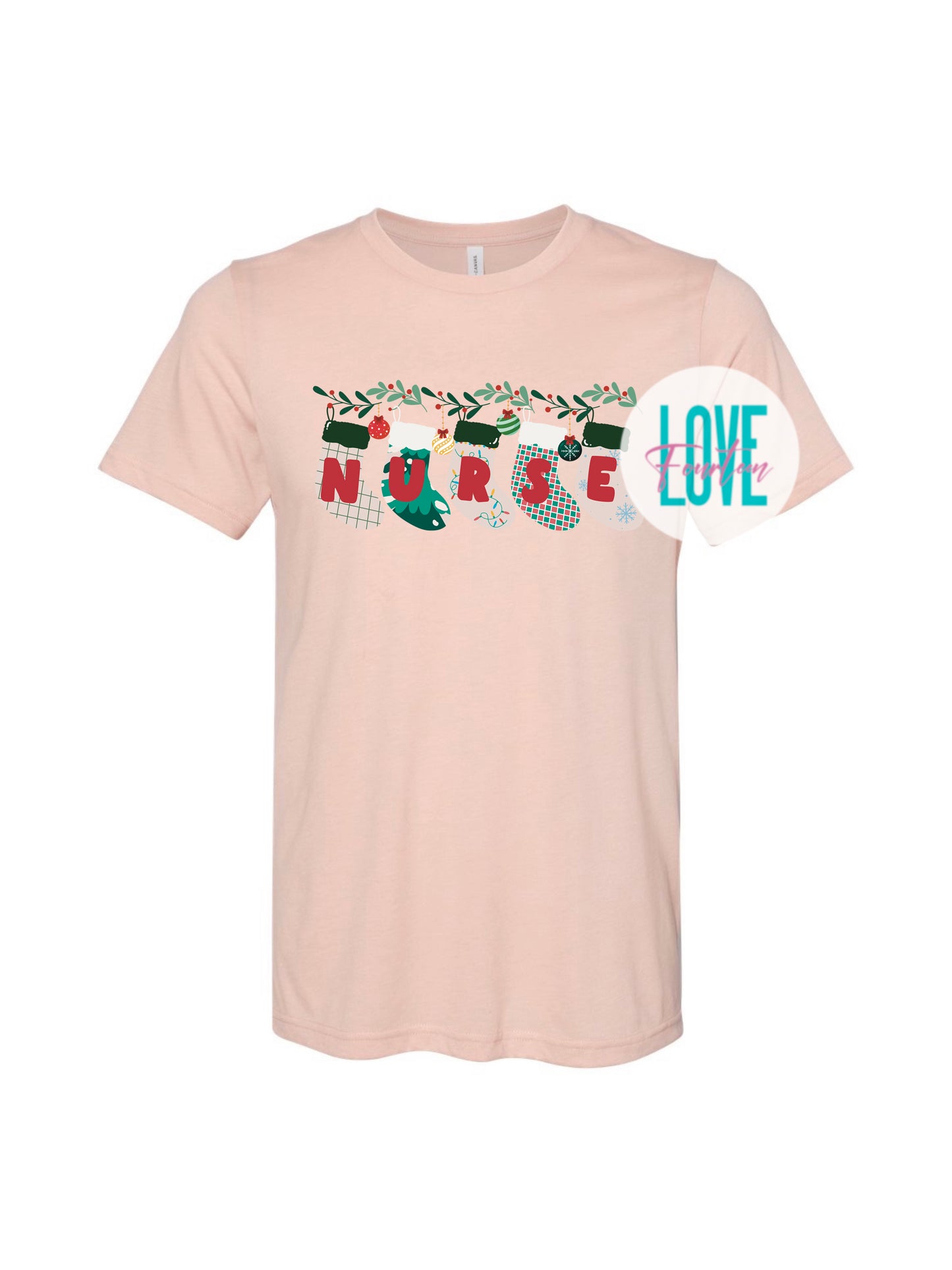 Nurse Holiday Stockings Tee (Pre-Order)