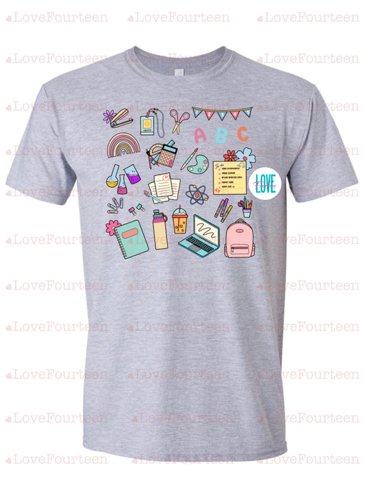 Teacher Essentials Tee