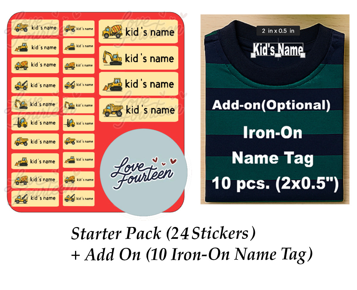 Construction Name Labels