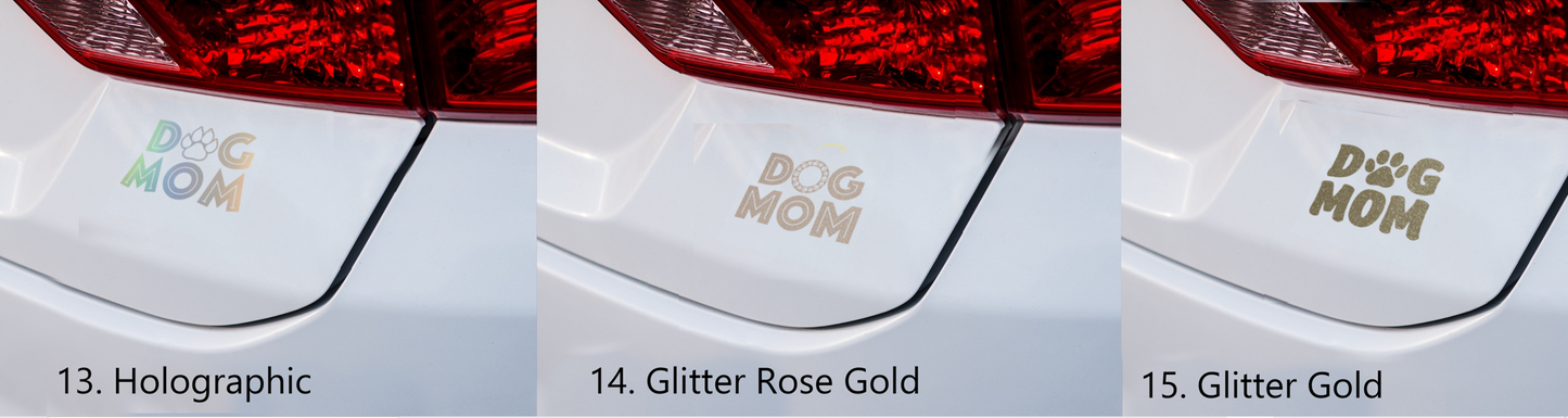 Dog Mom - Waterproof Vinyl Sticker